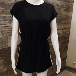 Black Women's Romper